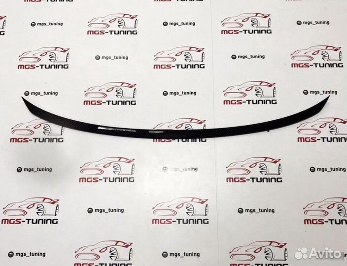 Спойлер BMW 3 series g20 Под карбон M-Perfomance