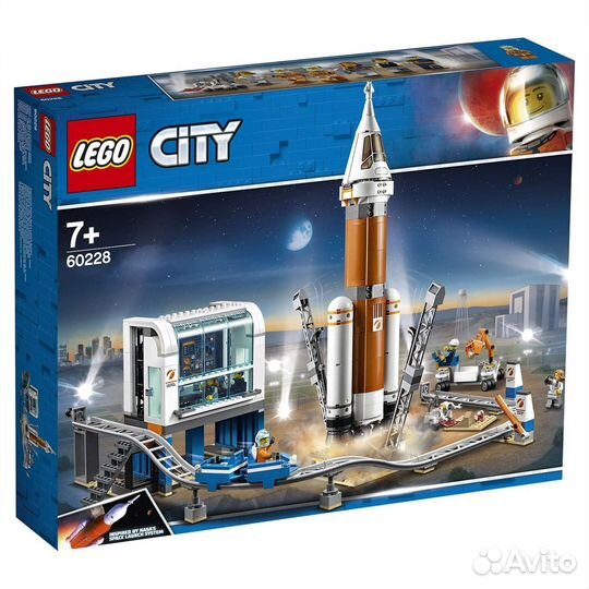 Конструктор Lego City 60228 Ракета для запуска