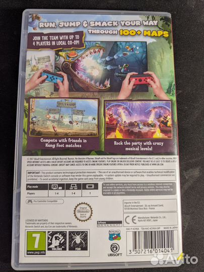 Rayman legends nintendo switch