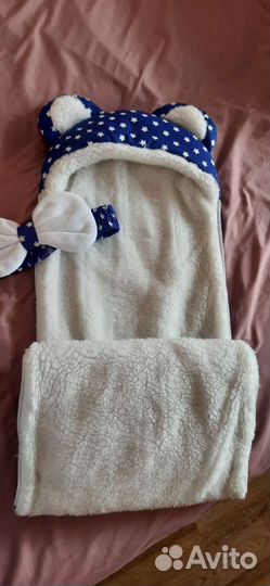 Конверт на выписку для мальчика зимний