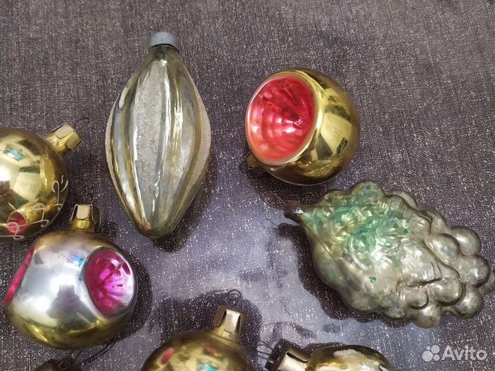 Елочные игрушки СССР