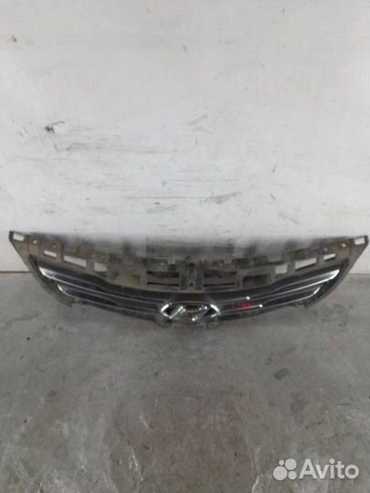 Решетка радиатора Hyundai Solaris 2014-2017