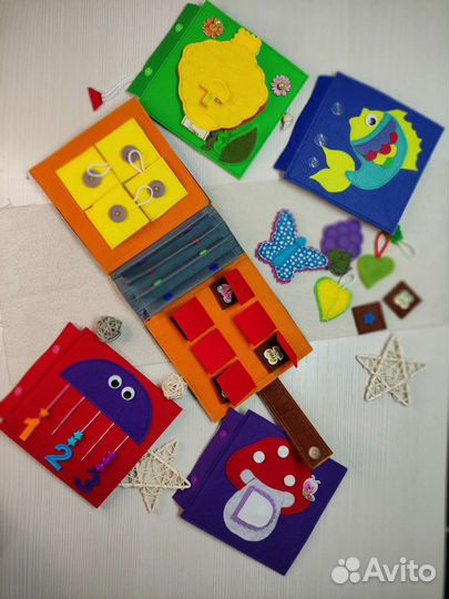 Книжка из фетра