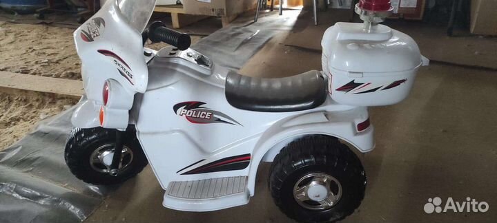 Детский мотоцикл на аккумуляторе бу