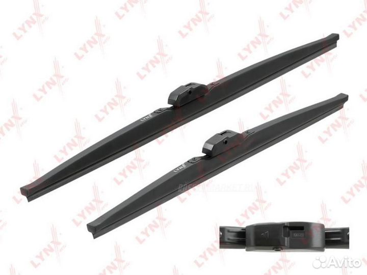 Lynxauto LW6048S Комплект зимних щеток стеклоочистителя 600мм(24') /480мм(19') прав/лев