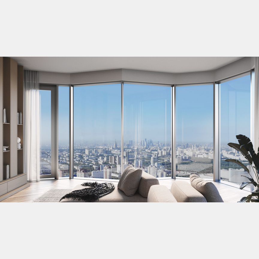 2-к. квартира, 55,7 м², 2/56 эт.