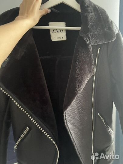 Дубленка zara