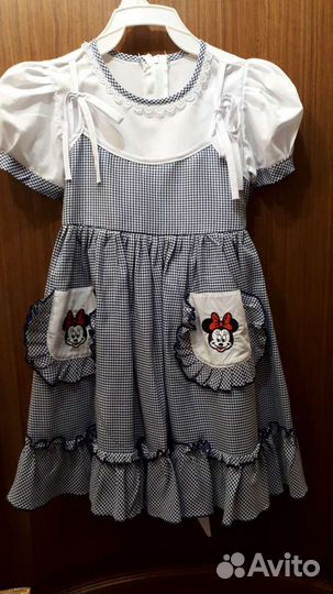 Платье для девочки. Много