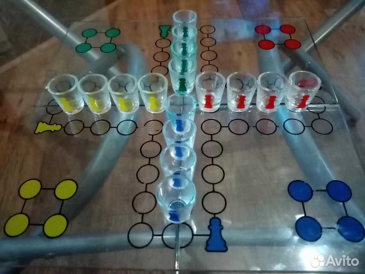 Настольная игра пьяное Лудо