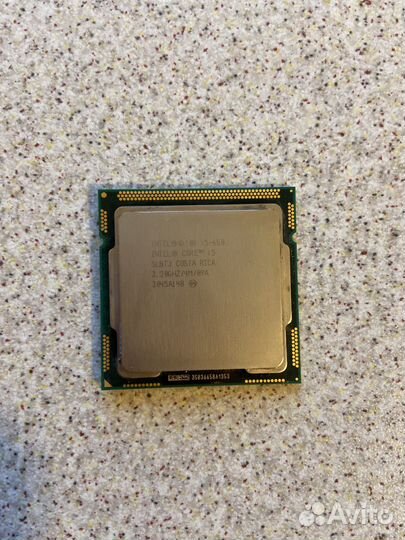 Процессор Intel core i5 650