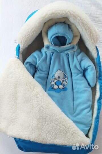 Конверт на выписку зимний