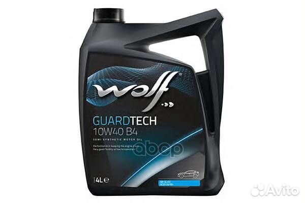 Wolf guardtech 10W40 SL/CF A3/B4 Масло моторное