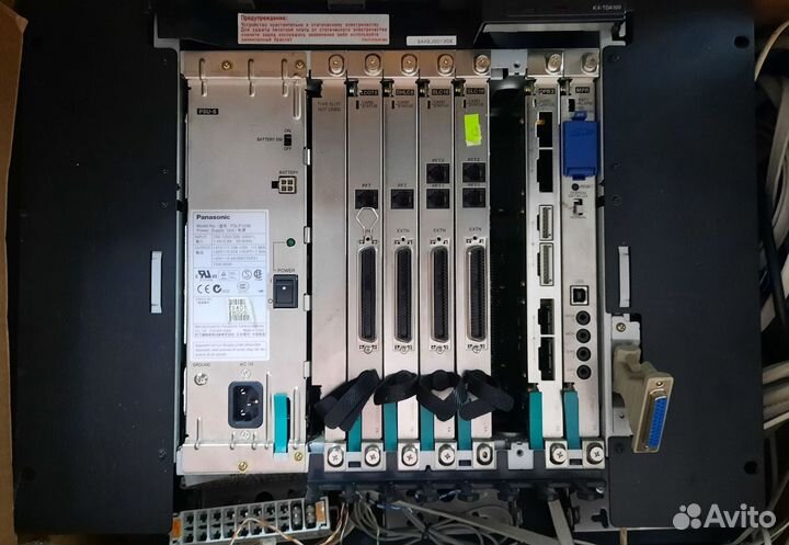 Panasonic PBX атс KX-TDA100 комлект