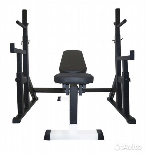 Силовая скамья и стойка для штанги