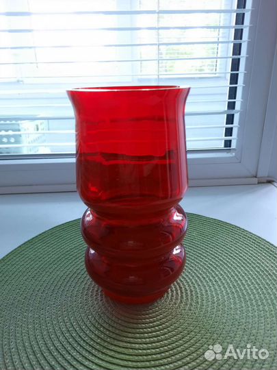 Ваза стекло СССР