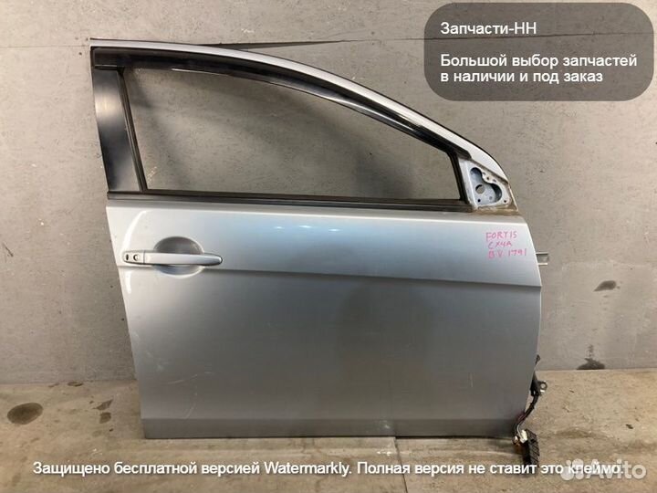 Дверь Mitsubishi Lancer 10 передняя задняя