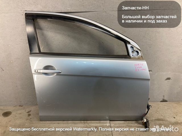 Дверь Mitsubishi Lancer 10 передняя задняя