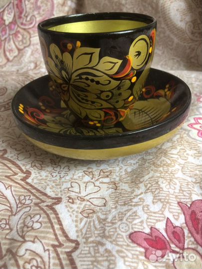 Посуда хохлома