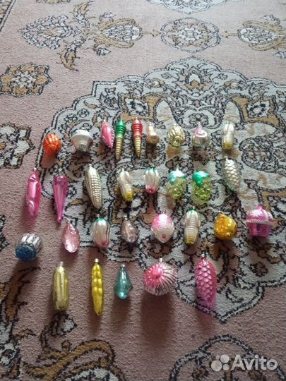 Ёлочные игрушки СССР