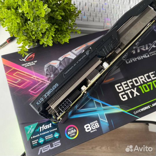 Видеокарта GTX 1070 TI Новая