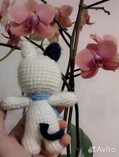 Вязаный котёнок