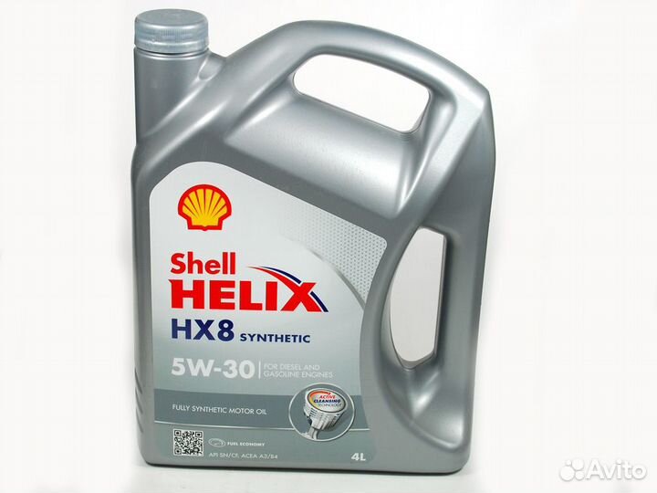 5w-30 Shell Helix HX8 4л