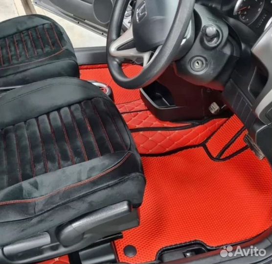 3Dковрики в багажник Honda Mobilio