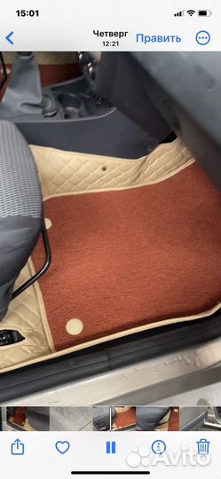 Автоковрики в салон Chevrolet Evanda