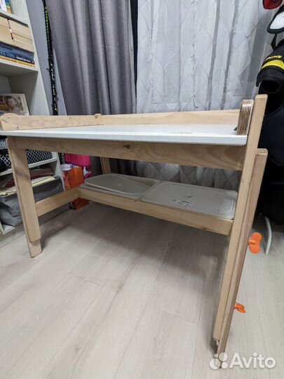 Растущий стол икеа