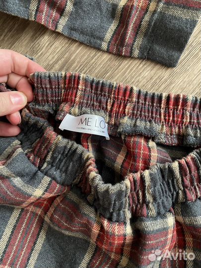 Костюм в клетку женский