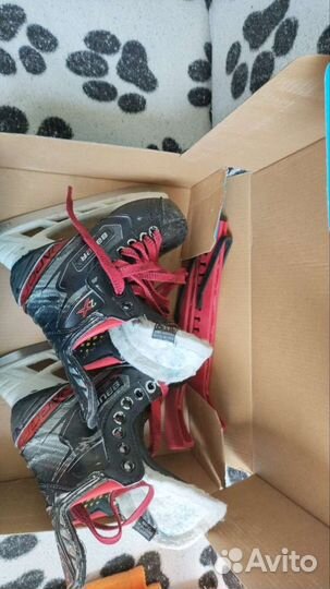 Коньки хоккейные детские