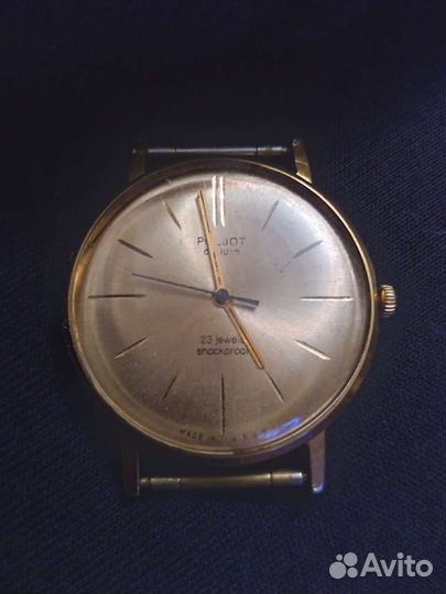 Часы позолоченные СССР 