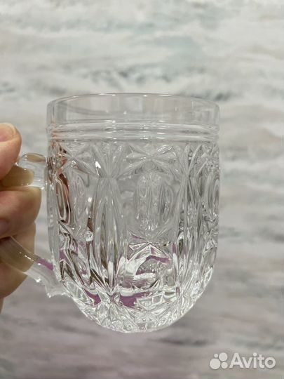 Кружка хрустальная пивная времен СССР