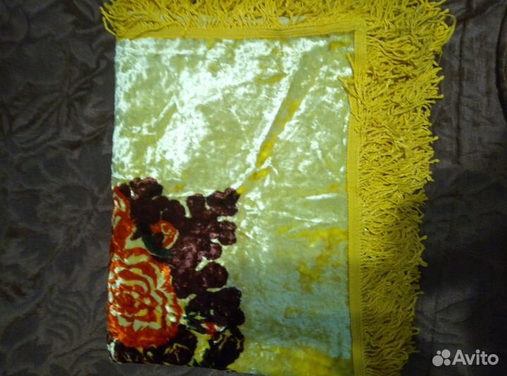 Салфетка бархотная СССР. На стол