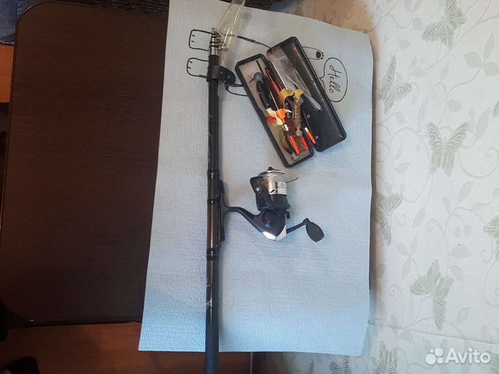 Удочка спининг 2 в 1. 2,70