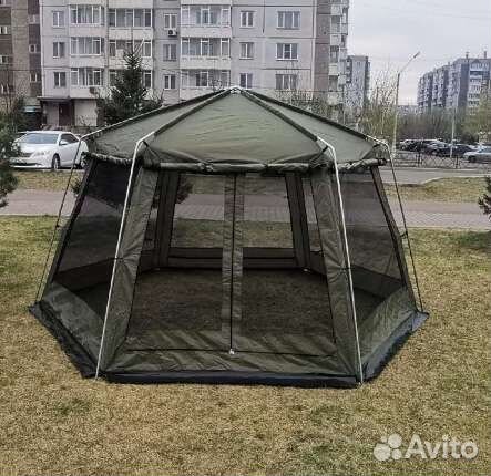 Беседка тент шатер шестигранный Lanyu 1629 новые