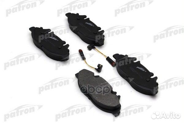 Колодки тормозные дисковые передн mercedes-benz