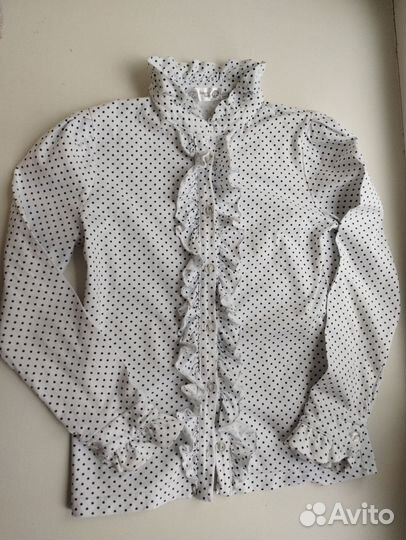 Школьные блузки р. 128