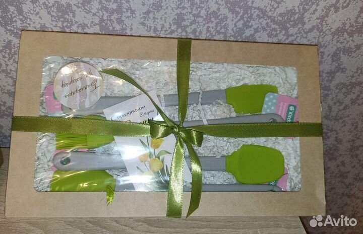 Набор кухонных силиконовых лопаток