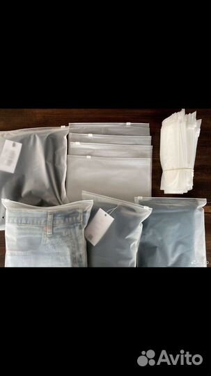 Зип лок пакет матовый