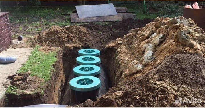 Канализация для дома. Александров, Струнино
