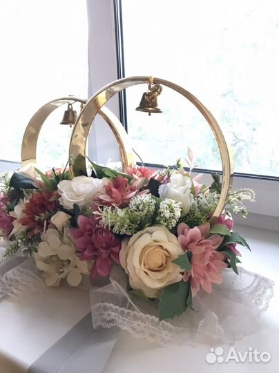 Кольца на машину свадебные продажа