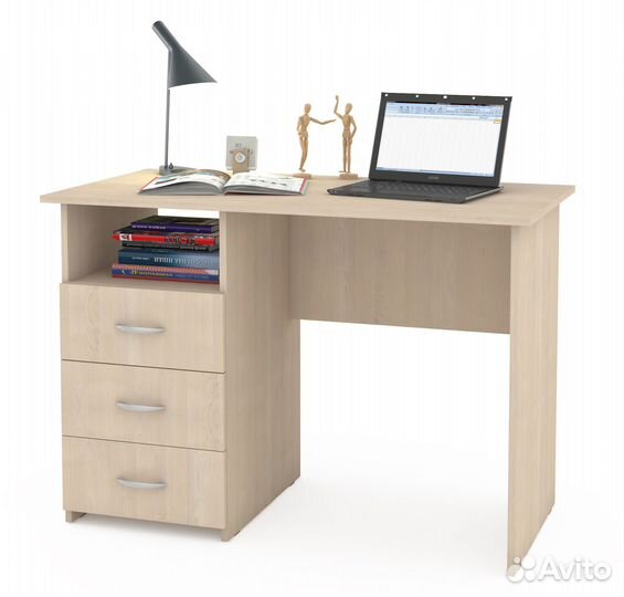 Компьютерный стол Комфорт 10 ск дуб паллада