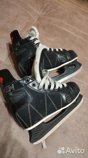 Коньки хоккейные детские, 36 размера