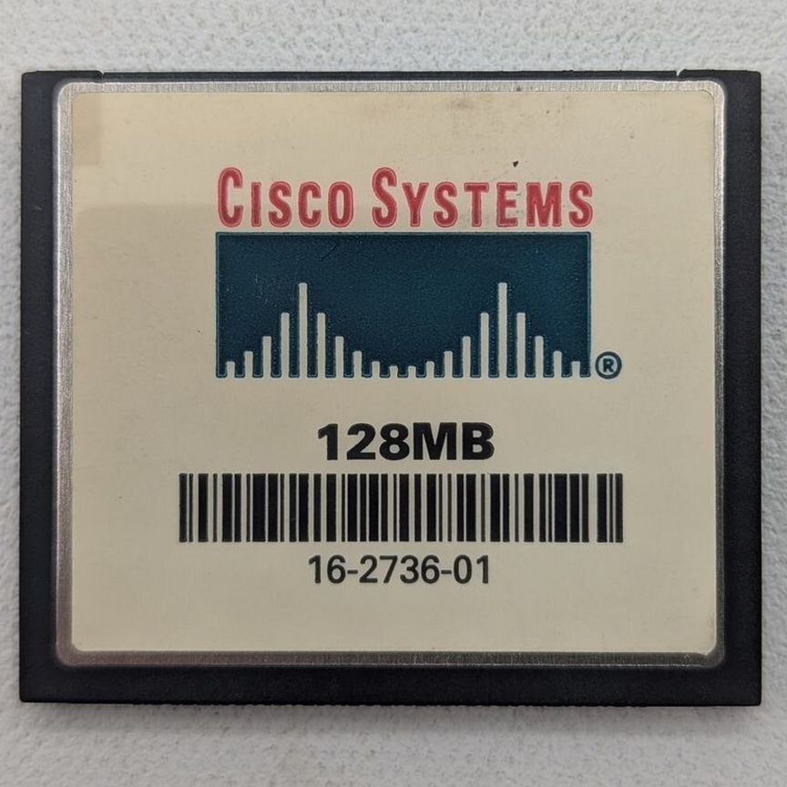 [16-2736-01] Карта Памяти Cisco, 128 Мб