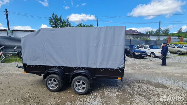 Прицеп новый 3.5 на 1.5 двухосный