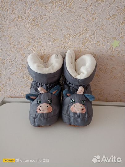 Зимний комбинезон для мальчика 80