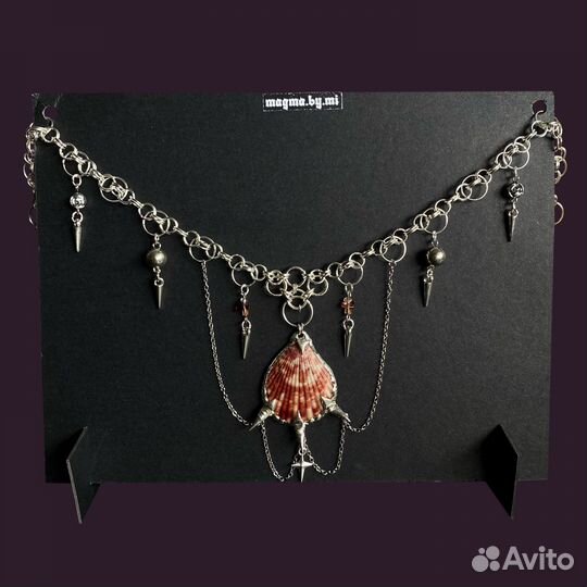 Колье чокер ожерелье y2k handmade винтаж