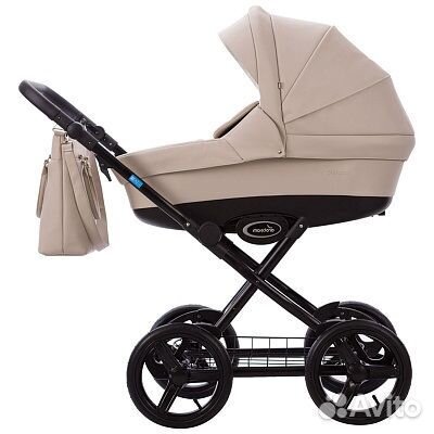 Коляска cocoline Prima бежевая 2 в 1 Aroteam