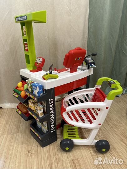 Магазин супермаркет с тележкой Smoby 350210